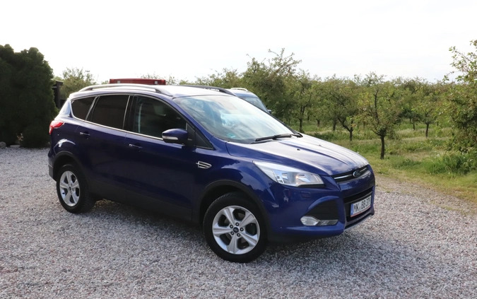 Ford Kuga cena 54950 przebieg: 126452, rok produkcji 2016 z Trzcianka małe 301